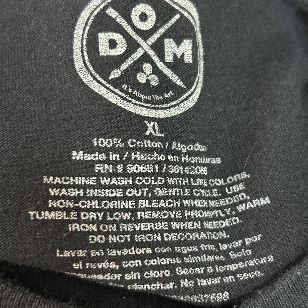 DOM Supreme Racing Pure Power Muscle Car Graphic T-Shirt Mens XL Black Retro - Picture 4 of 4